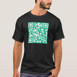 Editierbarer QR Code Generieren Sie Ihren eigenen T-Shirt
