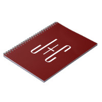 Editierbarer, roter Hintergrund und weißer Text au
