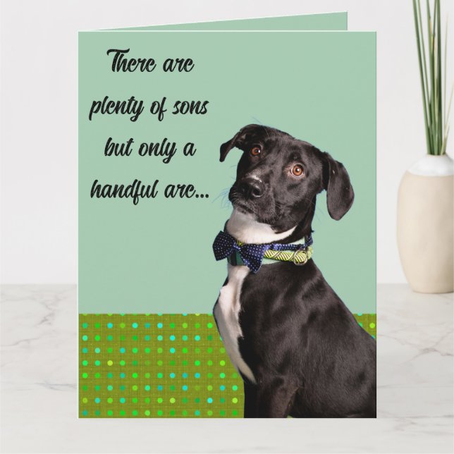 Editierbares Doggone Phantastisch Geburtstag Karte (Vorderseite)