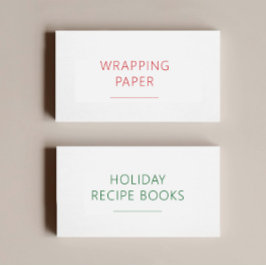 Editierbares Holiday Organisation 3.5x2 Inch Label