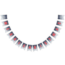 Editierbares White Christmas Banner