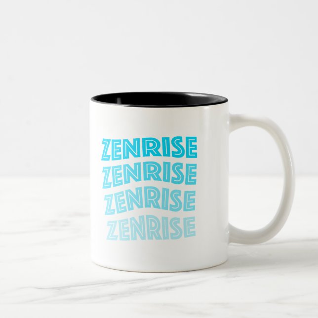 Édition limitée Cyan Zenrise Logo Mug (Droit)