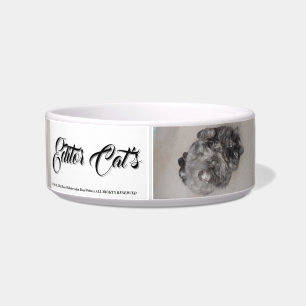 Editor Cat's Bowl by RoseWrites Napf