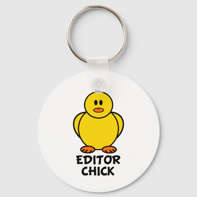 Editor Chick Schlüsselanhänger (Vorderseite)