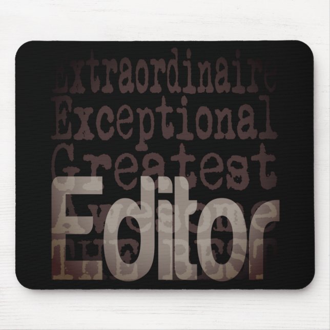 Editor Extraordinator Mousepad (Vorne)