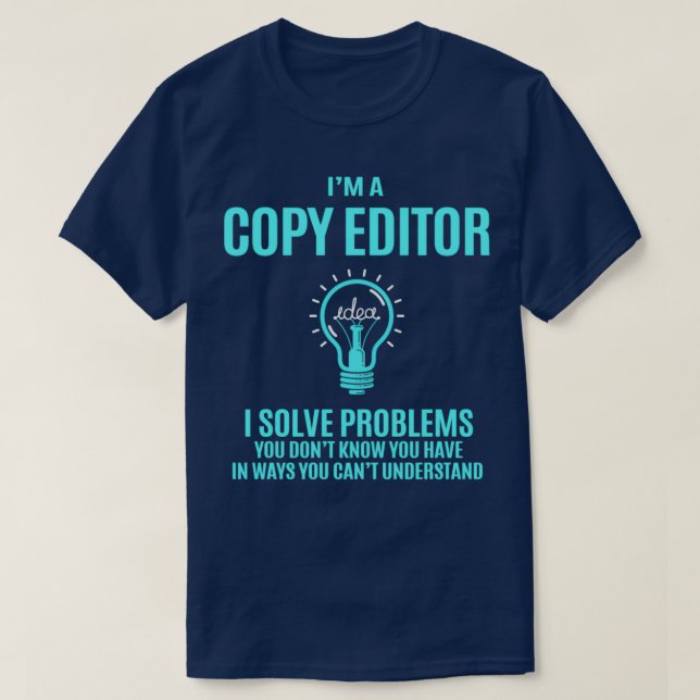 Editor I Beheben von Problemen T-Shirt (Design vorne)