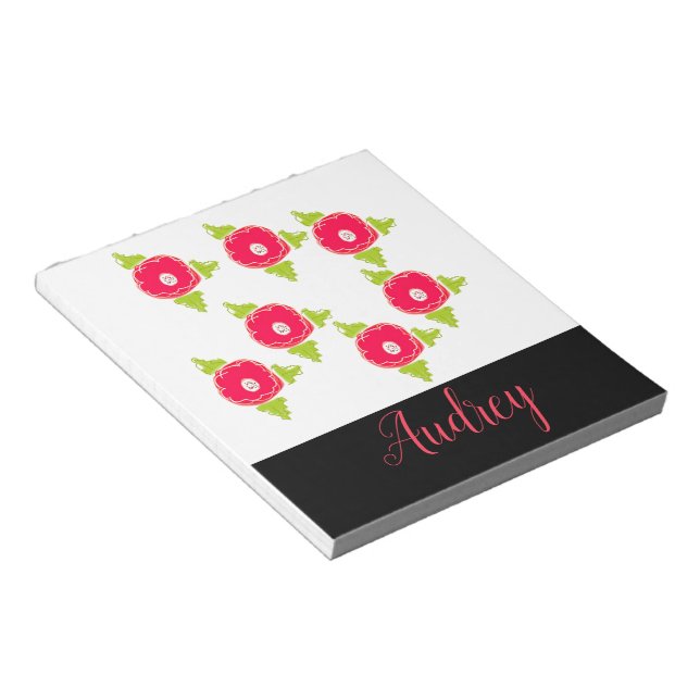 Editor zum Personalisieren Notizblock (angewinkelt)