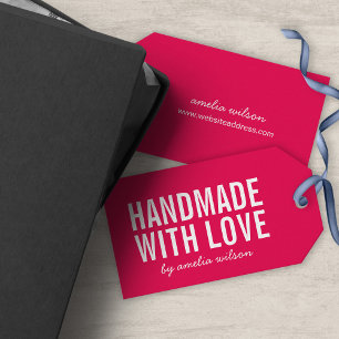 Edle Farben stilvoll, handgefertigt mit Liebe Geschenkanhänger