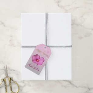 Edle persische neues Jahr-Blüte - Geschenk-Umbau Geschenkanhänger