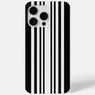 Edles und luxuriöses Schwarzweißmuster iPhone Case-Mate iPhone Hülle