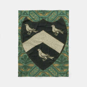 Edles Wappen II Fleecedecke
