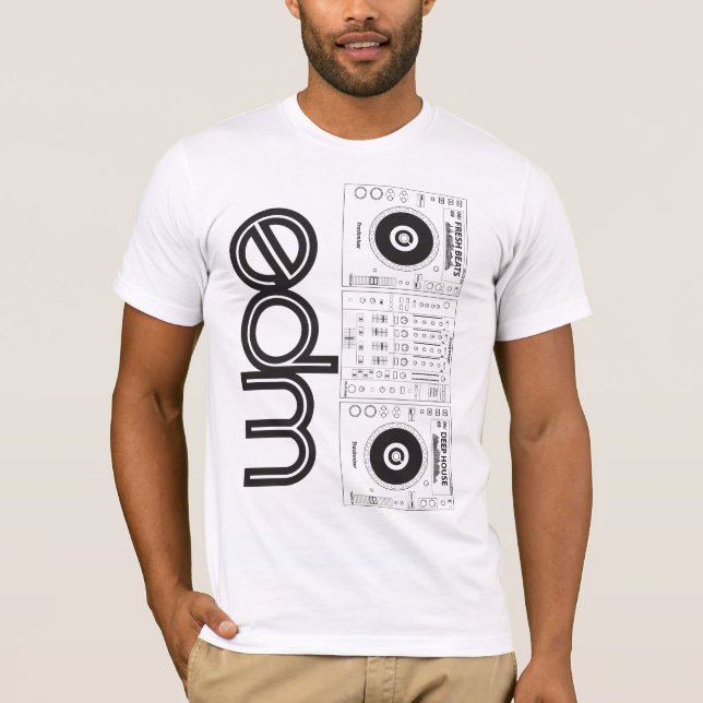 EDM DJ Set T-Shirt (Vorderseite)
