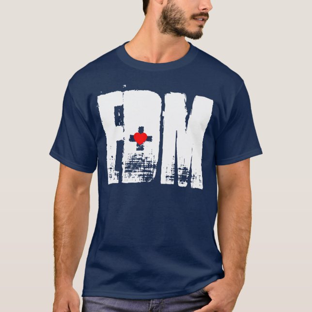 EDM IM HERZEN T-Shirt (Vorderseite)