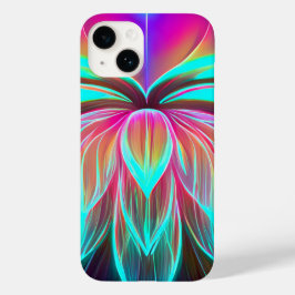 EDM Neon Laser Lights Lotus Blume Erwachen Case-Mate iPhone 14 Hülle
