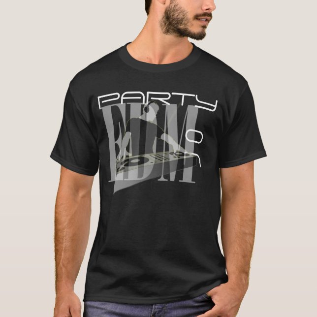 EDM PARTY ON T-Shirt (Vorderseite)
