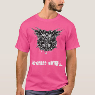 Edm Shirt Team Owl - Low Poly Techno Owl