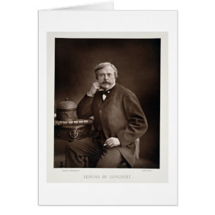 Edmond de Goncourt (1822-96) von 'Galerie Contemp