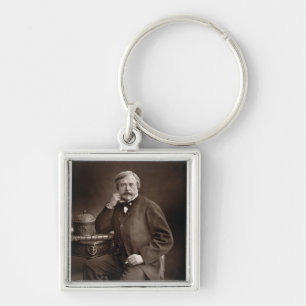 Edmond de Goncourt (1822-96) von 'Galerie Contemp Schlüsselanhänger