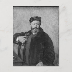 Edmond Felix Valentin über Postkarte