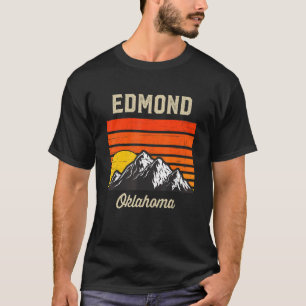 Edmond Oklahoma Retro City Staat Vintag USA T-Shirt
