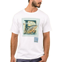 Edmonds Marsh SALMON T - Shirt 2 mit Zurück