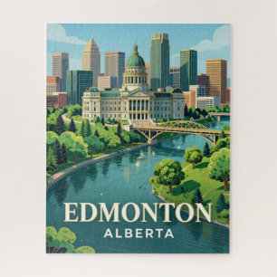 Edmonton Alberta Green Valley Stadtlandschaft 🌊