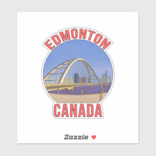 Edmonton Alberta Kanada Aufkleber