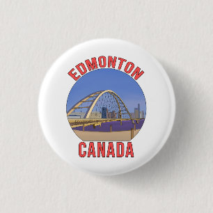 Edmonton Alberta Kanada Button