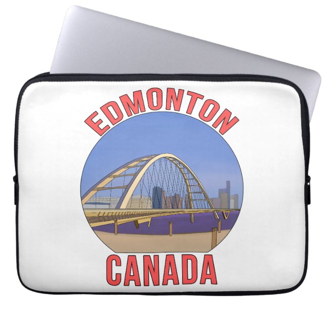 Edmonton Alberta Kanada Laptopschutzhülle (Vorderseite)