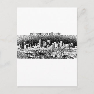 Edmonton Alberta Postkarte
