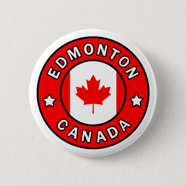 Edmonton Canada Button (Vorderseite)