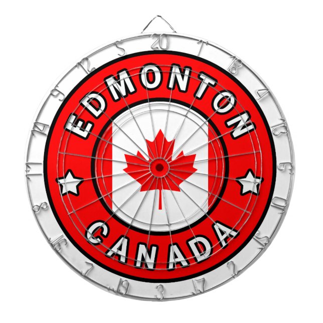 Edmonton Canada Dartscheibe (vorne)