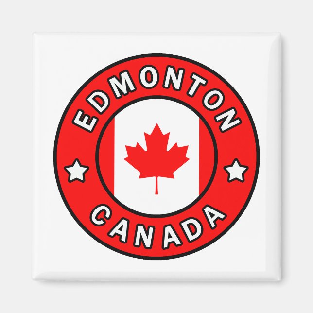 Edmonton Canada Magnet (Vorne)