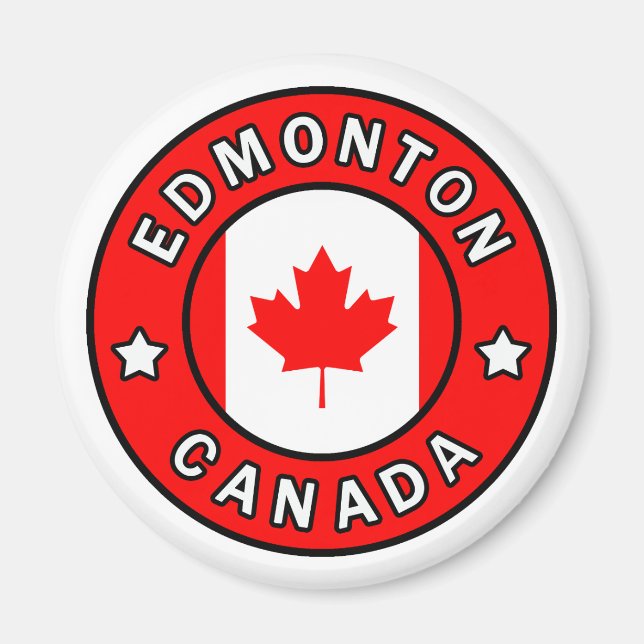 Edmonton Canada Magnet (Vorne)