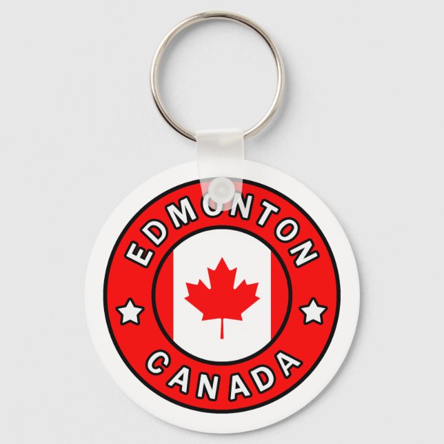 Edmonton Canada Schlüsselanhänger (Vorderseite)
