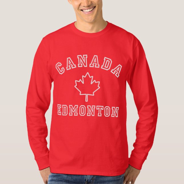Edmonton Canada T-Shirt (Vorderseite)
