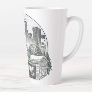 Edmonton City Canada Milchtasse