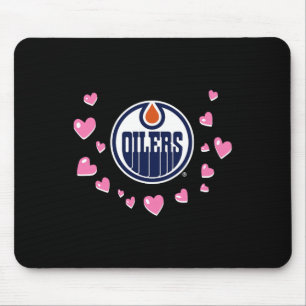 Edmonton Oilers Valentinsliebe Nhl Offiziell Lizen Mousepad