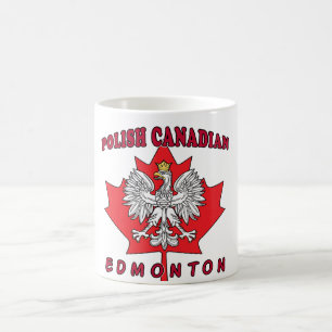 Edmonton Polish Canadian Leaf Kaffeetasse