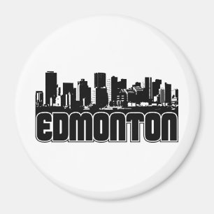 Edmonton Skyline Magnet