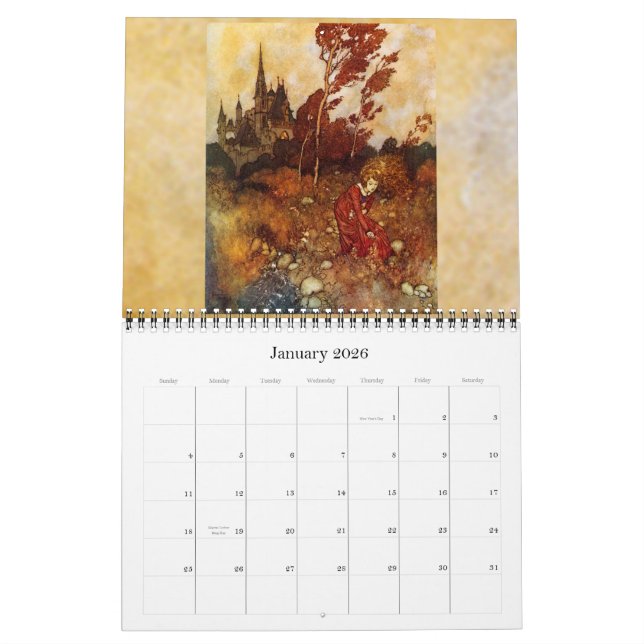 Edmun Dulac 2011 Wandkalender (Jan 2026)