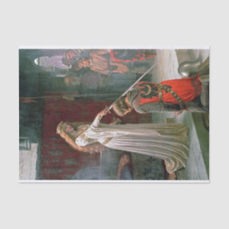 Edmund Blair Leighton Accolade Seidenpapier