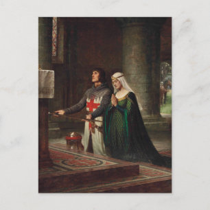 Edmund Blair Leighton - La carte postale de dédica