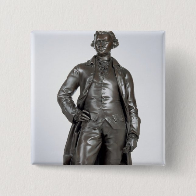 Edmund Burke (1729-97) 1865 (Bronze) Button (Vorderseite)