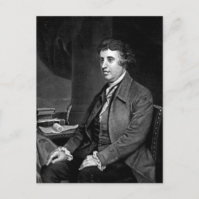 Edmund Burke Postkarte (Vorderseite)