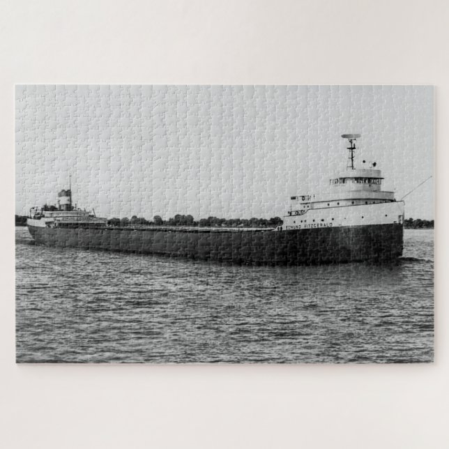 Edmund Fitzgerald auf St. Clair River Original (Horizontal)