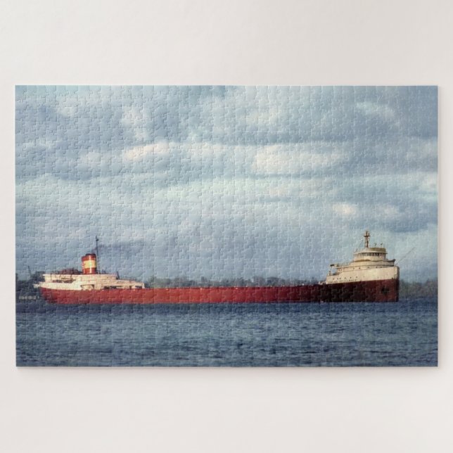 Edmund Fitzgerald Vintage Maritime Great Lakes (Horizontal)