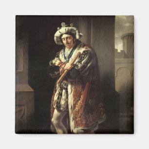 Edmund Kean als Richard III, 1814 Magnet