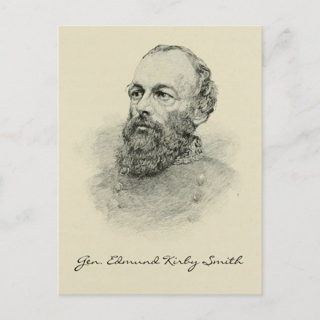 Edmund Kirby Smith Postkarte (Vorderseite)