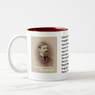 Edmund-Märzwheelwright-Tasse Zweifarbige Tasse